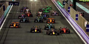 Max Verstappen won the Saudi Arabian Grand Prix. Image: Charniaux / XPB Images