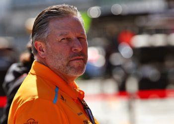 Zak Brown has signed a long-term deal to remainw ith McLaren until 2030. Image: Batchelor / XPB Images