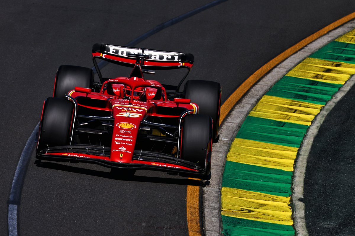 Charles Leclerc was fasted in Free Practice 2 for the Australian Grand Prix. Image: Coates / XPB Images