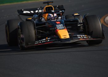 Max Verstappen claimed pole position as Daniel Ricciardo made a costly mistake. Image: Bearne / XPB Images