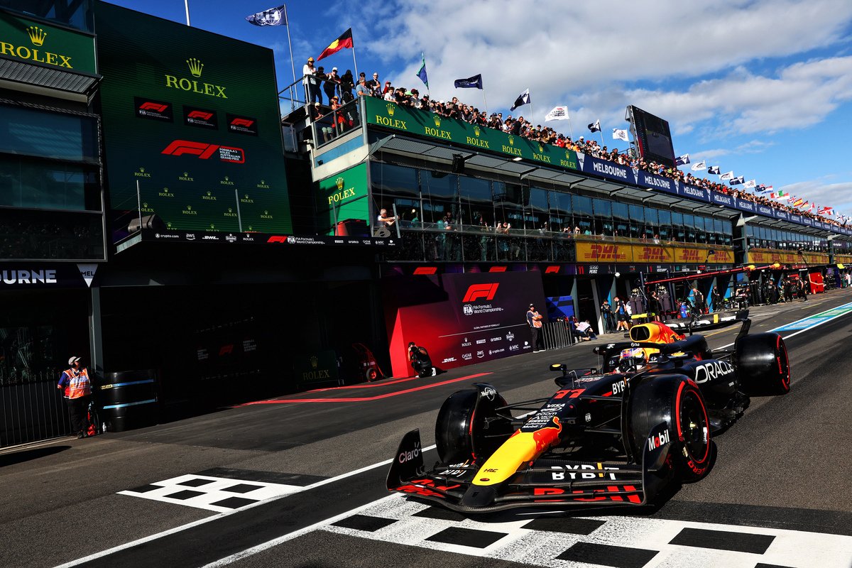 Provisional starting grid for the Formula 1 Australian Grand Prix at Albert Park. Image: Batchelor / XPB Images