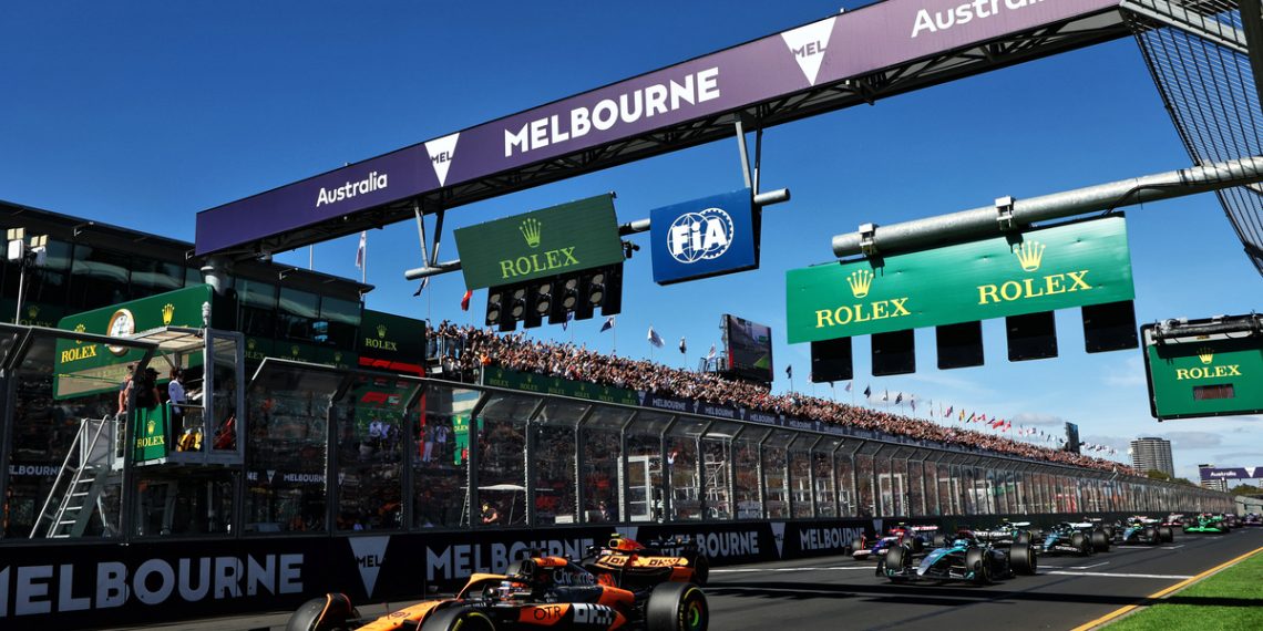 Australia has been officially confirmed as the opening round of the 2025 F1 season. Image: Moy / XPB Images