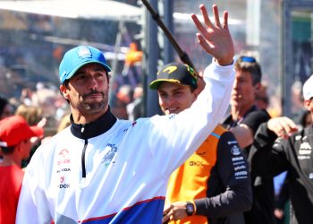 Daniel Ricciardo feels he is able to help offer leadership to RB because of his history, both good and bad, in Formula 1. Image: Coates / XPB Images