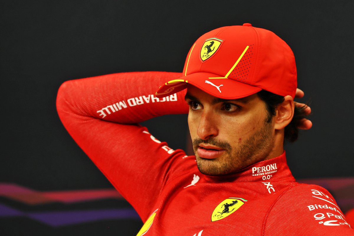 Carlos Sainz is keen to get discussions over his future beyond Ferrari moving. Image: Coates / XPB Images