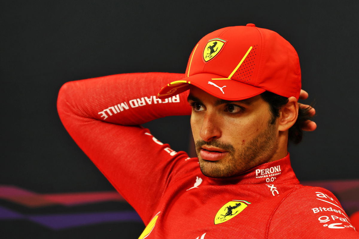 Carlos Sainz is keen to get discussions over his future beyond Ferrari moving. Image: Coates / XPB Images