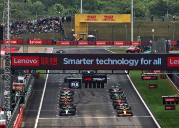 Provisional starting grid for the Formula 1 Chinese Grand Prix at Shanghai International Circuit. Image: Batchelor / XPB Images