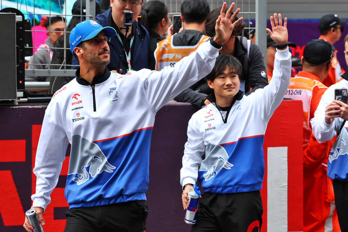 Daniel Ricciardo has suggested that Yuki Tsunoda is reaping the benefits of discoveries he made last year. Image: Batchelor / XPB Images