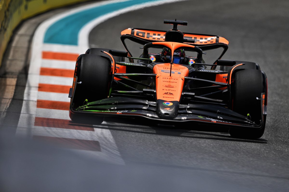 Oscar Piastri is without the full McLaren upgrade at this weekend's Formula 1 Miami Grand Prix. Image: Price / XPB Images
