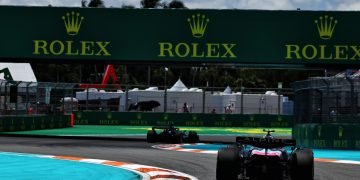 Full results from the Sprint from the Formula 1 Miami Grand Prix at Miami International Autodrome. Image: Coates / XPB Images