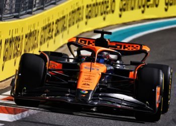 Oscar Piastri predicts an exciting Sprint at the Miami Grand Prix after a “pretty terrible” lap left him sixth on the grid. Image: Coates / XPB Images