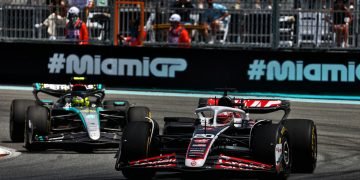 Kevin Magnussen has been cleared of allegations of “unsportsmanlike behaviour” following the Sprint at the Miami Grand Prix. IMage: Staley / XPB Images