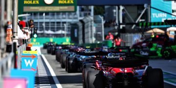 Provisional starting grid for the Formula 1 Miami Grand Prix at Miami International Autodrome. Image: Charniaux / XPB Images