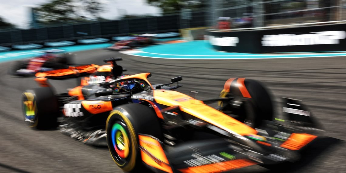 Oscar Piastri has described his performance at the Miami Grand Prix as one of his best in F1. Image: Bearne / XPB Images