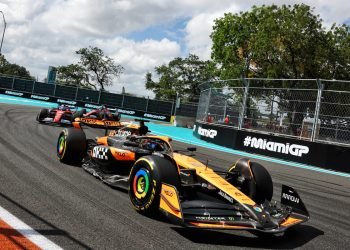 Oscar Piastri can see the positives out of the Miami Grand Prix despite finishing outside of the points. Image: Bearne / XPB Images
