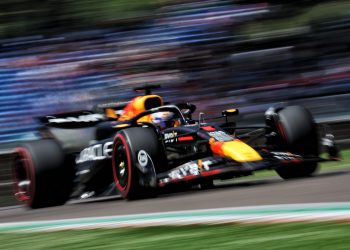 Max Verstappen claimed pole position for the Emilia Romagna Grand Prix. Image: Staley / XPB Images