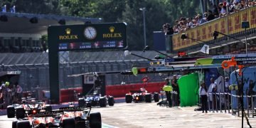 Provisional starting grid for the Formula 1 Emilia Romagna Grand Prix at Imola. Image: Batchelor / XPB Images