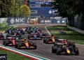 Max Verstappen has resisted late pressure from Lando Norris to win the Emilia Romagna Grand Prix. Image: Batchelor / XPB Images