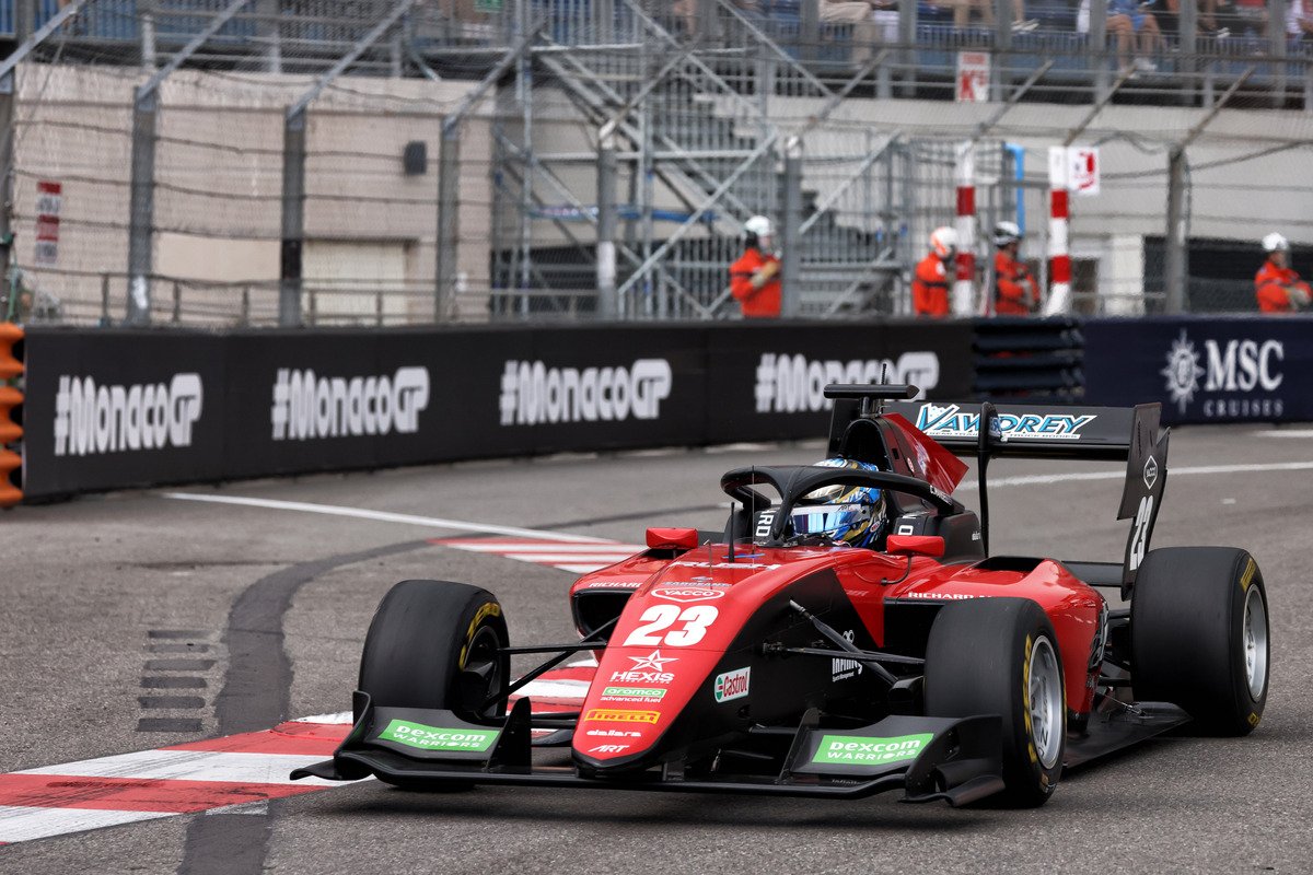 Australian Formula 3 driver Christian Mansell secured an emotional front row start for Sunday's race in Monaco. Image: XPB Images