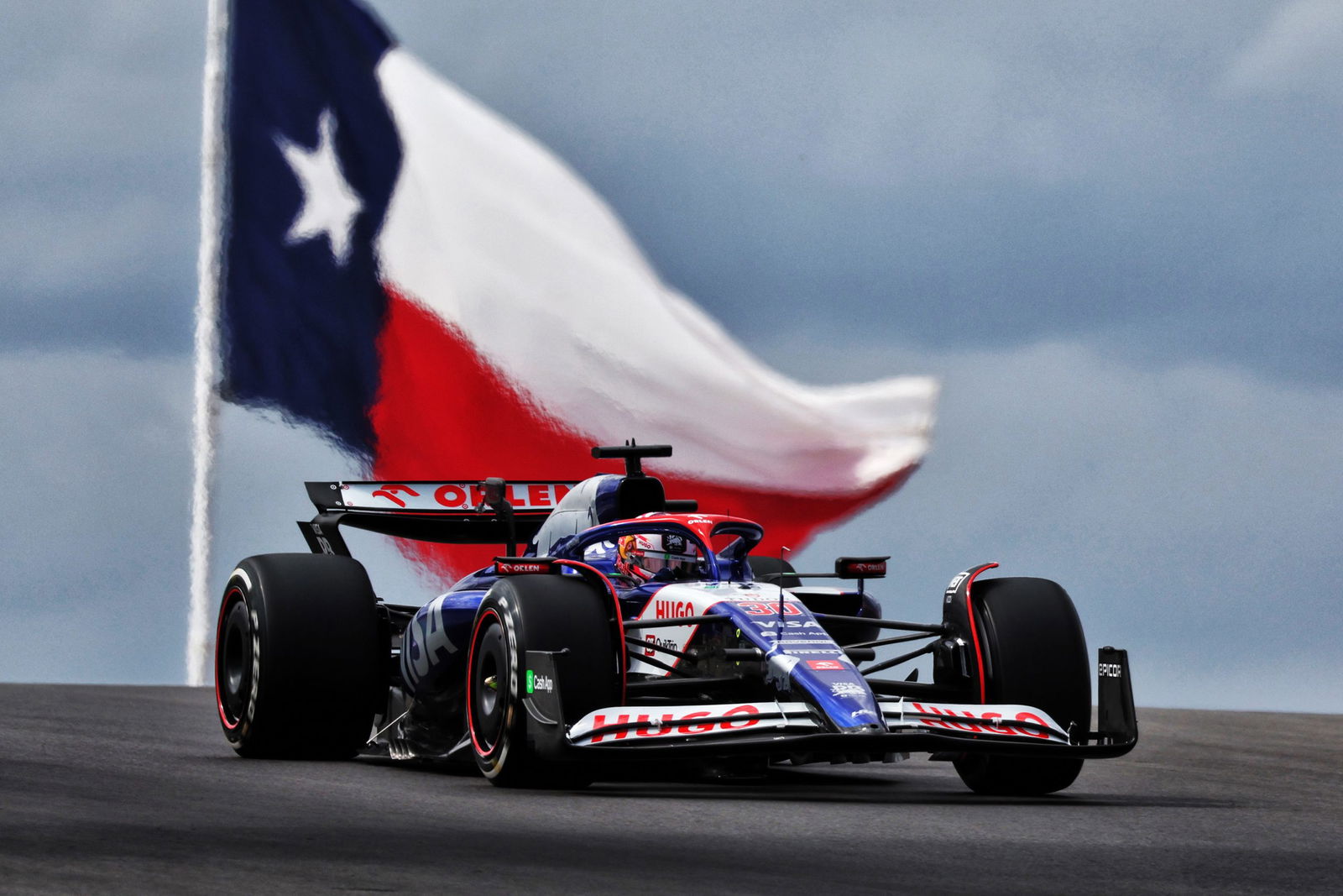 Liam Lawson on track at COTA