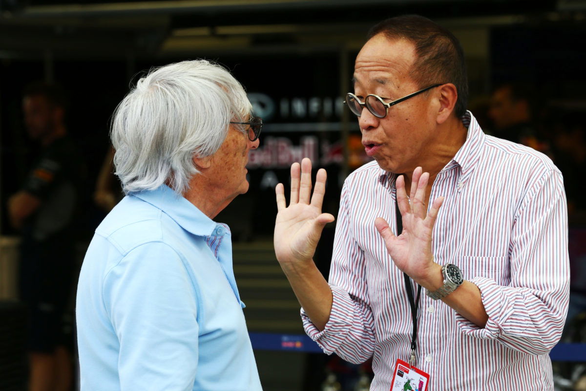 Singapore GP boss Ong Beng Seng (right) is credited with bringing the night race to F1