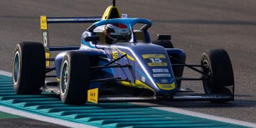 Nicolas Stati finished the best of the Australian F4 drivers at Yas Marina.