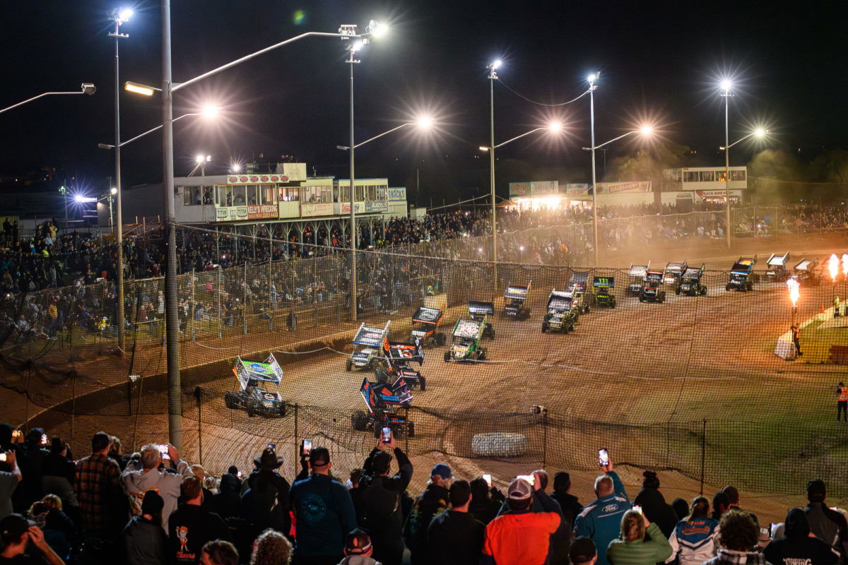 Archerfield Speedway in its final weekend of racing, in June. Image: ZP Images