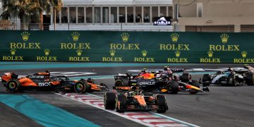 Full results from the Formula 1 Abu Dhabi Grand Prix at Yas Marina. Image: Moy / XPB Images