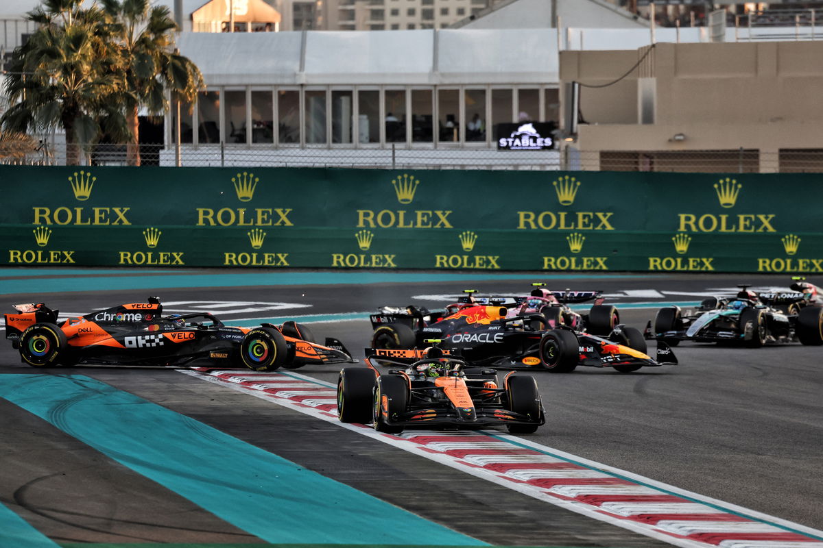 Full results from the Formula 1 Abu Dhabi Grand Prix at Yas Marina. Image: Moy / XPB Images