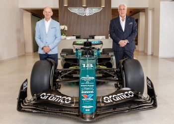 Adrian Newey will join Aston Martin as both its technical managing partner but also co-owner of the team. Image: Aston Martin