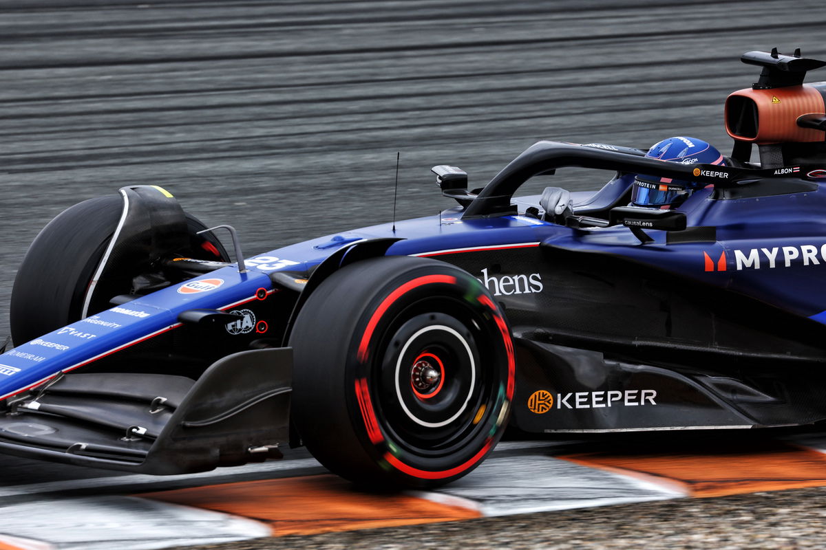 Officials have handed out penalties to both Lewis Hamilton and Alex Albon following qualifying. Image: Coates / XPB Images