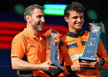 Andrea Stella has been credited with much of the McLaren transformation over the past 18 months. Image: Price / XPB Images