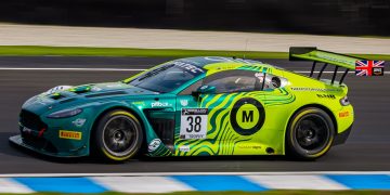 Valentino Astuti will join Mike Bailey aboard the Aston Martin V12 Vantage at Phillip Island this weekend. Image: Supplied