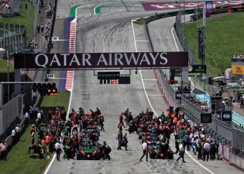 Provisional starting grid for the Formula 1 Austrian Grand Prix at Red Bull Ring. Image: Batchelor / XPB Images