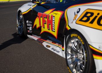 TFH will back Brodie Kostecki's Supercar for the rest of the season. Image: Supplied