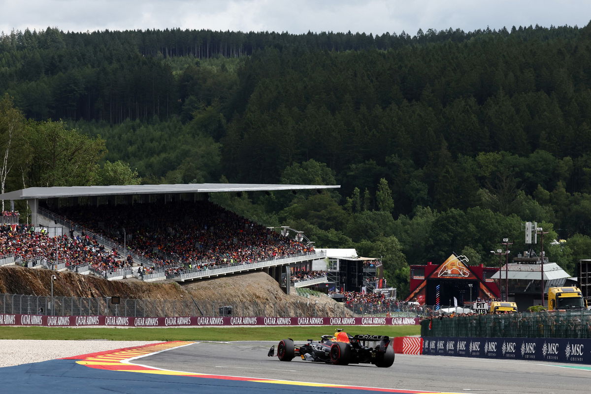 Organisers of the Belgian Grand Prix have announced the event lost over $5 million in 2024. Image: REUTERS/Stephanie Lecocq