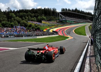 Provisional starting grid for the Formula 1 Belgian Grand Prix at Spa-Francorchamps. Image: Moy / XPB Images