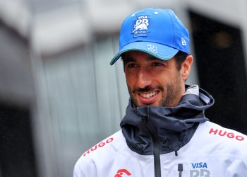 Daniel Ricciardo could replace Sergio Perez at Red Bull should the Mexican’s form not improve. Image: Batchelor / XPB Images