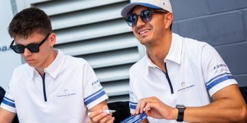 Jaxon Evans (right) rejoins Phantom Global Racing this weekend at Buriram. Image: Supplied