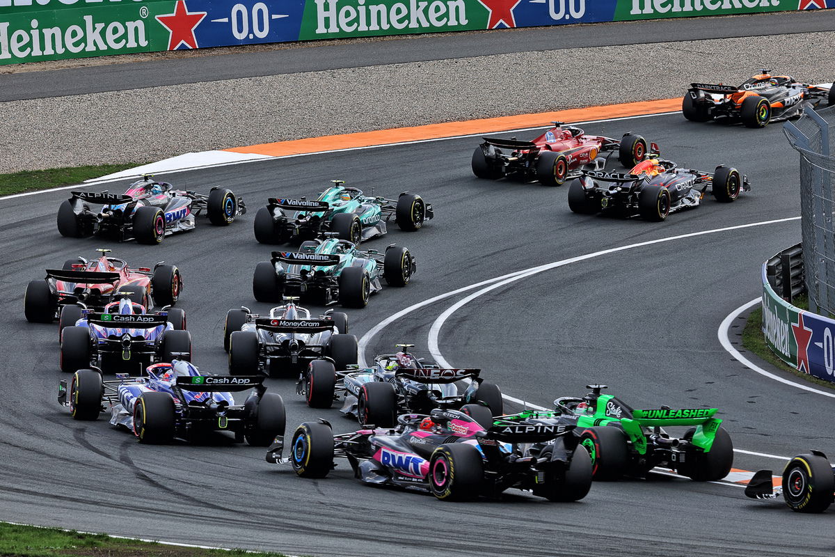 The FIA has confirmed that it identified two breaches of cost cap regulations during the 2023 F1 season. Image: Batchelor / XPB Images