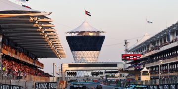 Formula 1 has abandoned plans to run a rookie race as part of the post-season Abu Dhabi test. Image: Charniaux / XPB Images