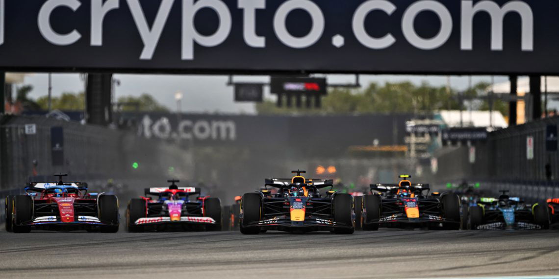 Formula 1 has confirmed the six events that will feature Sprint races in 2025. Image: Price / XPB Images