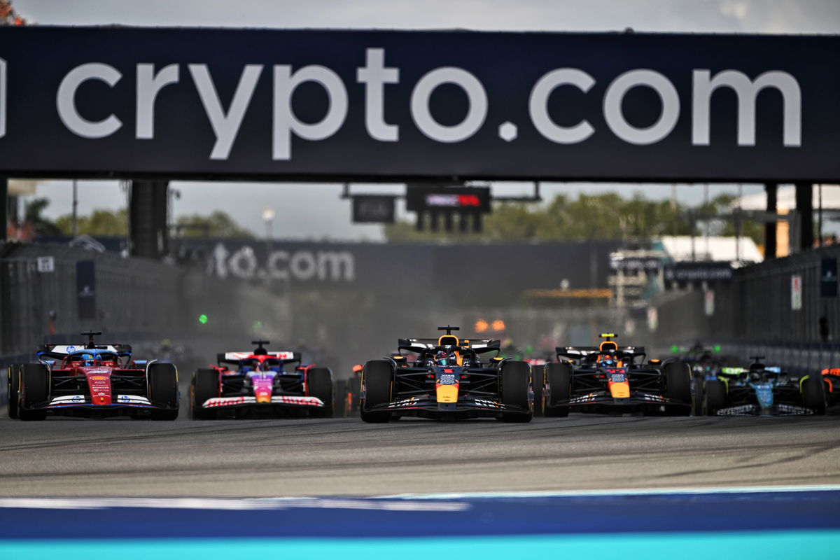 Formula 1 has confirmed the six events that will feature Sprint races in 2025. Image: Price / XPB Images