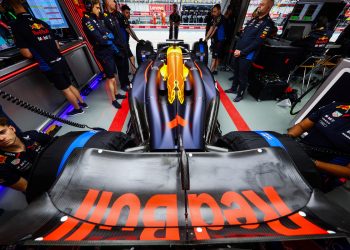 Just three teams have upgrades for the Azerbaijan Grand Prix, with Red Bull Racing's the most significant. Image: Mark Thompson/Getty Images/Red Bull Content Pool