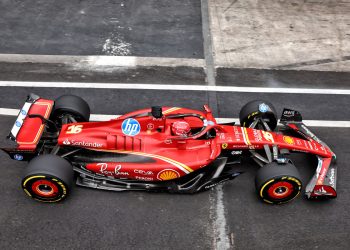 Ferrari has introduced a new front wing and floor combination in its quest to chase down McLaren in the constructors' championship. Image: Batchelor / XPB Images