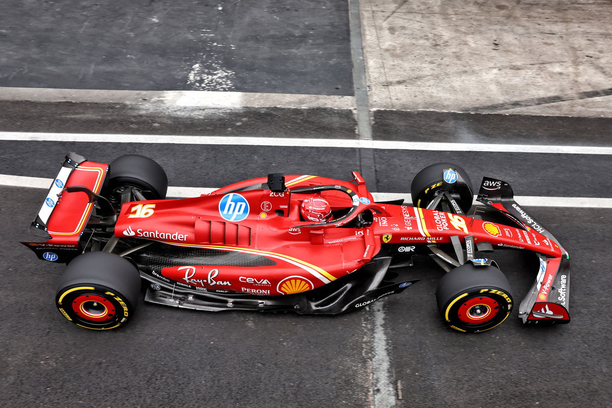 Ferrari has introduced a new front wing and floor combination in its quest to chase down McLaren in the constructors' championship. Image: Batchelor / XPB Images