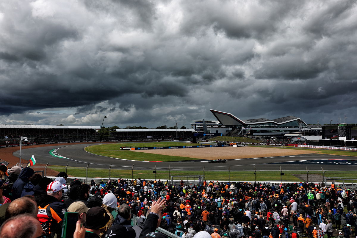 Final starting grid for the Formula 1 British Grand Prix at Silverstone. Image: Coates / XPB Images