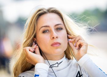 Sophia Flörsch has suggested motorsport’s drive for increased female participation is nothing more than “pinkwashing”. Image: XPB Images