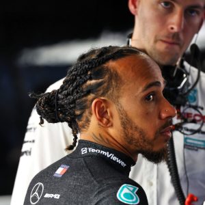 A cryptic radio message following a disappointing Sao Paulo Grand Prix has led to suggestions Lewis Hamilton could sit out the remainder of 2024. Image: Batchelor / XPB Images