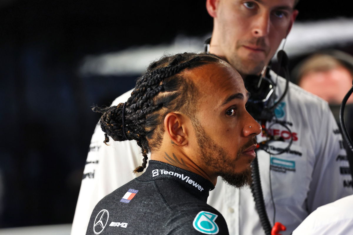 A cryptic radio message following a disappointing Sao Paulo Grand Prix has led to suggestions Lewis Hamilton could sit out the remainder of 2024. Image: Batchelor / XPB Images