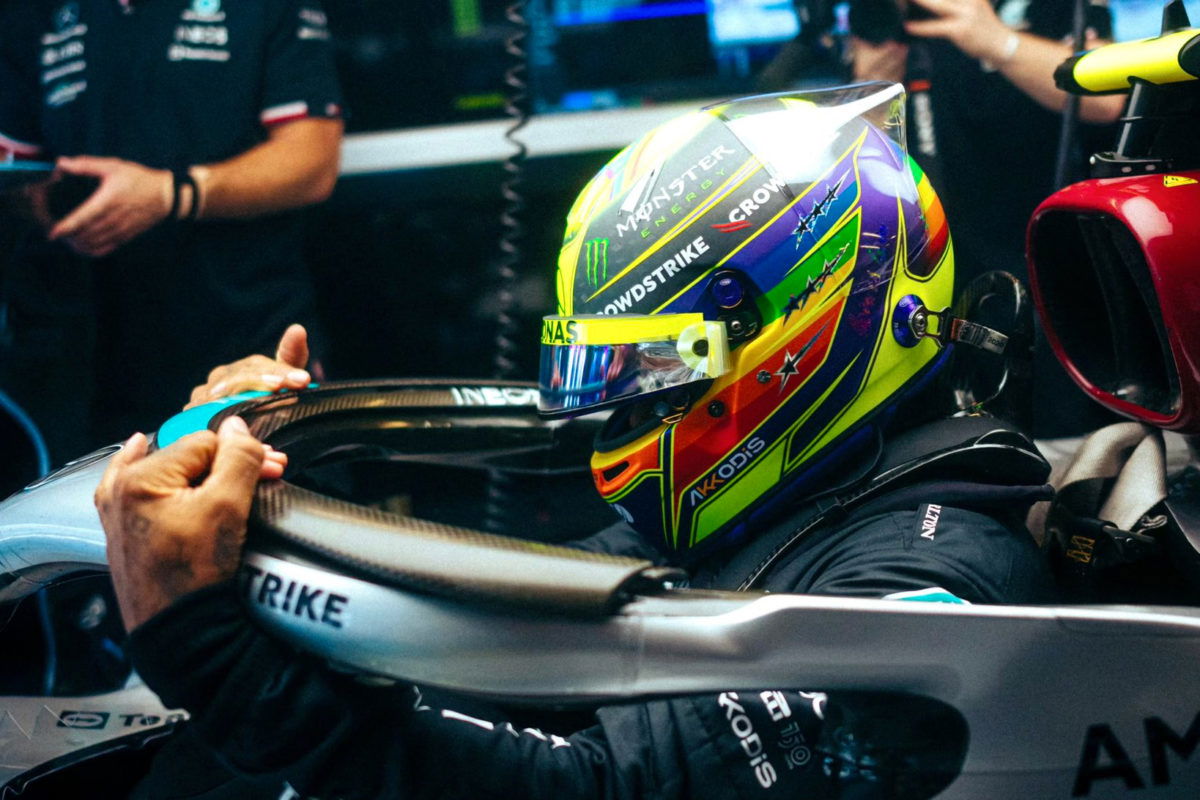Lewis Hamilton has topped Free Practice 1 in Abu Dhabi